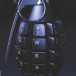 Grenade avec touche de claviers